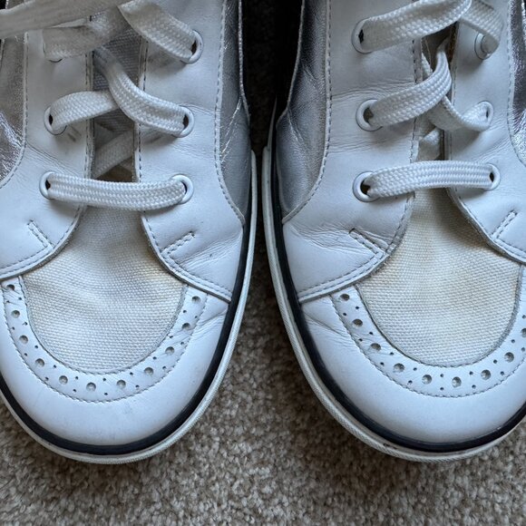RARE Louis Vuitton Denim/Silver Skate Shoe Size 45 - Fits like US 12 - Picture 10 of 16